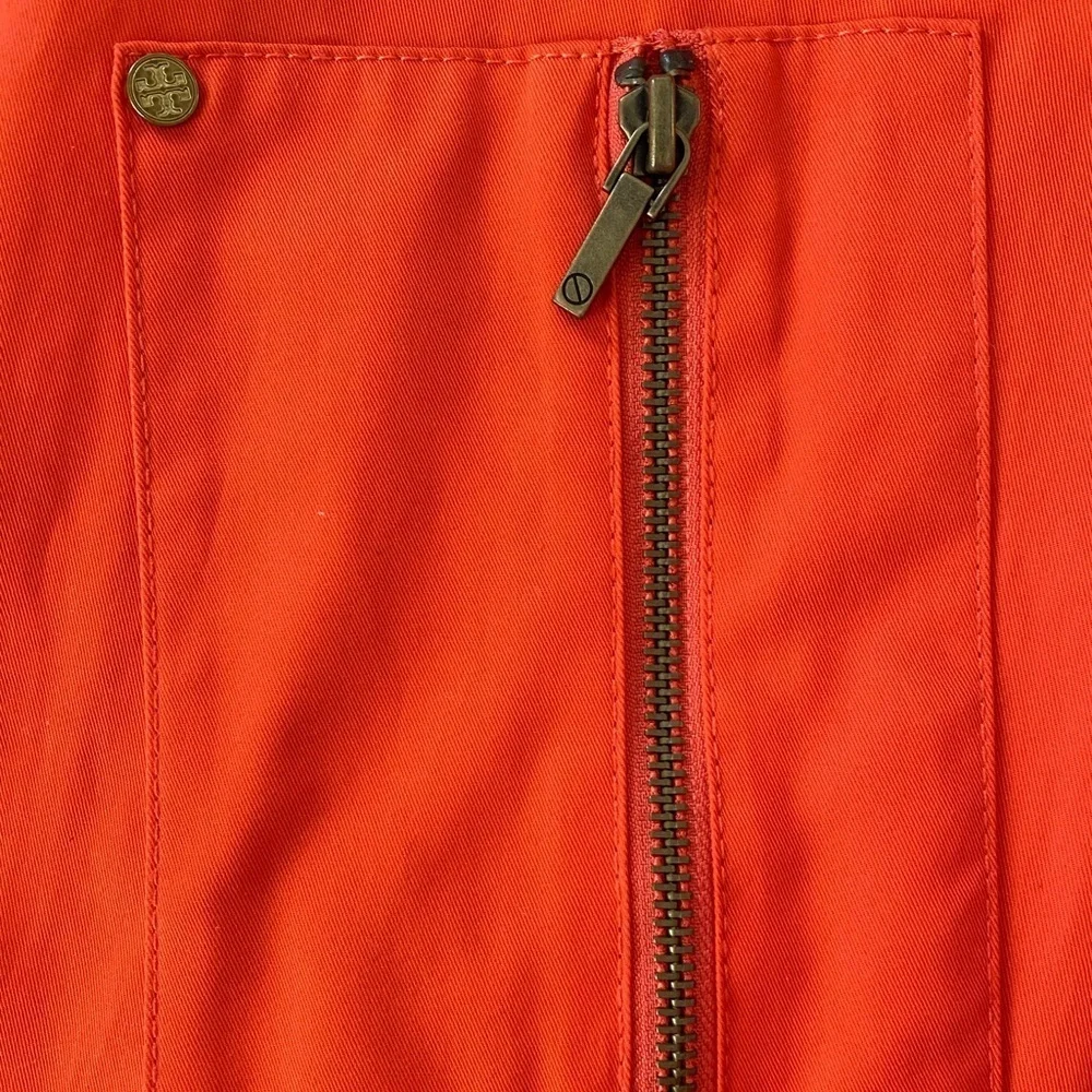 Tory Burch Curtis jacket in Poppy, Sz. 0